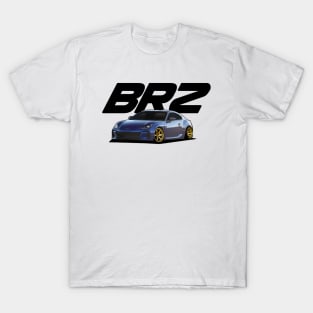 2022 Subaru BRZ Blue T-Shirt